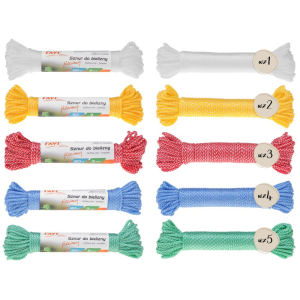 Sznur pleciony do bielizny 3mm 20m RAVI